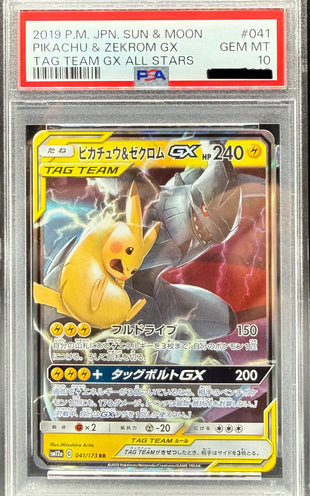 Pikachu & Zekrom GX 041 Tag Team